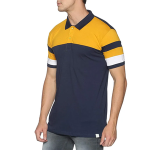Polo pour homme en polyester, col personnalisé, design personnalisé, haute qualité, respirant - Product Image 3