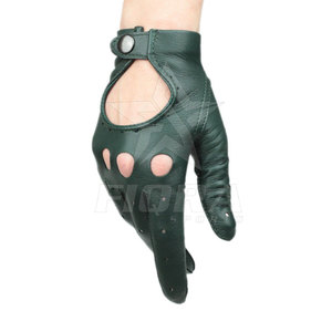 Gants de conduite en cuir pour hommes de qualité supérieure personnalisés de haute qualité fabriqués au Pakistan - Product Image 4