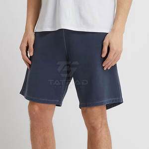 กางเกงขาสั้นผู้ชายทรงโอเวอร์ไซส์ คุณภาพพรีเมียม ดีไซน์สั่งทำพิเศษ แห้งเร็ว ระบายอากาศดี มีกระเป๋าข้าง ผ้าแคนวาสสีพื้น - Product Image 3