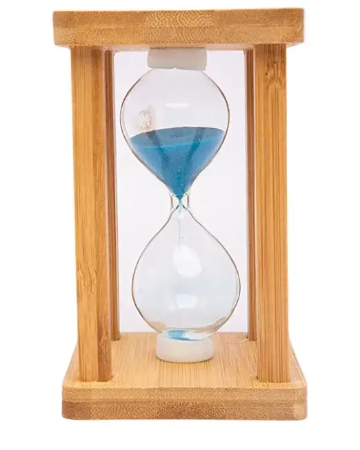 Top-Ranking Produkt Stundenglas-Timer meistverkaufte Heimdekoration Stunde Glas Holz Sandtimer Sanduhr für Heim-Büro-Verwendung