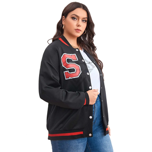 Chaqueta Universitaria de Mujer para Invierno, con Cierre de Botones, Talla Regular, Estilo Personalizado, el Mejor Servicio - Product Image 4