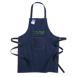 Grembiule in Denim Riciclato Sostenibile, Accessori Eco-Friendly - Product Image 3