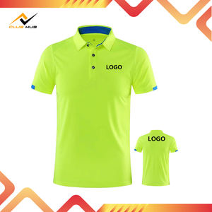 Logotipo personalizado impreso secado rápido 100% poliéster Golf tenis para Polo camisa sólido Casual clásico Ajuste de manga corta uniformes de tenis - Product Image 2