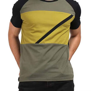 Men Short Sleeve Casual Cotton Crew Neck Tee Lightweight Top <b>Perfect</b> For Summer Daily Outfit And Comfortable Wear Use - Product Image 3