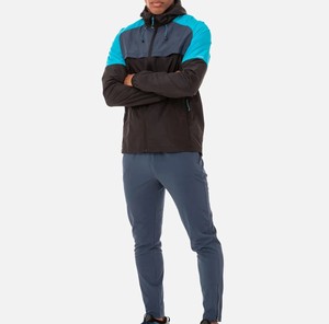 ชุดวอร์มกันลมผู้ชาย ผ้าโพลีเอสเตอร์ไนลอนน้ำหนักเบา กันน้ำ พิมพ์โลโก้ได้ - Product Image 2