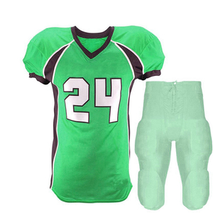 OEM nouveau design d'équipe exclusif porter le football américain uniforme broderie par sublimation conception personnalisée uniforme de football américain - Product Image 1