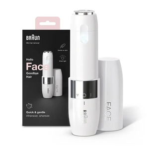 Mini depiladora Braun, depilación facial eléctrica para mujeres, rápida y suave, toque final para labios superiores, Barbilla y mejillas - Product Image 1