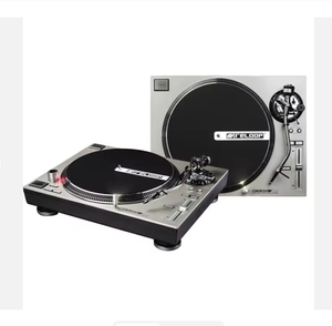 Platine DJ à entraînement direct Reloops RP-7000 MK2 - Noir avec aiguille Concorde Mix - Product Image 1