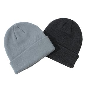 Gorros de Invierno Acrílicos 100% Personalizados al por Mayor para Adultos con Etiqueta Tejida, Gorros de Lana para Hombre y Mujer con Logotipo Personalizado Bordado - Product Image 2