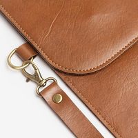 Housse personnalisée pour ordinateur portable haut de gamme sac pour ordinateur portable en cuir pour les affaires d'usine avec étui fin pour ordinateur portable pour un usage quotidien au bureau