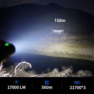 Zerobeam F50 LED Torch sạc di động đèn pin cho cắm trại đêm câu cá và cuộc phiêu lưu sử dụng - Product Image 2