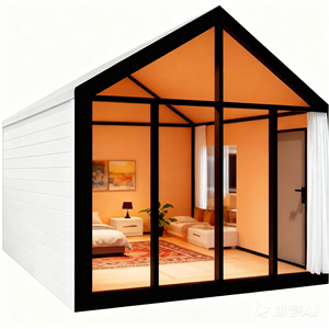 <span class=keywords><strong>Casa</strong></span> Prefabbricata Triangolare Ecologica e Durevole per Famiglie in Stile Campagna - Product Image 4