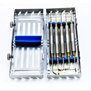 Kit d'instruments de levage de sinus en acier de qualité supérieure Lore 5 pièces pour une utilisation en clinique de chirurgie d'implant dentaire - Product Image 1