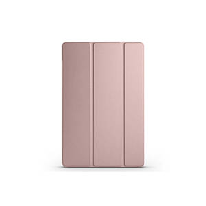 Étui de protection intelligent Netzy Luxury Folio avec support pour Samsung Galaxy Tab A9 Plus, couleur or rose, en TPU - Product Image 1