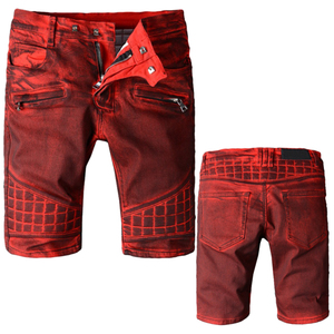 Pantalones Cortos de Mezclilla Vintage Lavados al Estilo Gimnasio para Hombre, al por Mayor, OEM/ODM, de Verano, Cómodos, Ecológicos y de Alta Calidad - Product Image 1