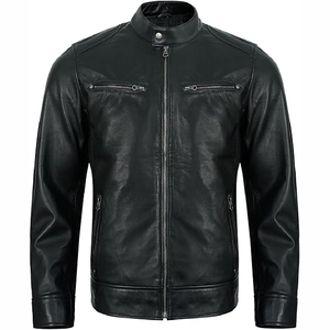 Top selling Unique quality Custom <b>Sheepskin</b> Bomber <b>Jacket</b> High Quality Leather <b>Jacket</b> - Product Image 2