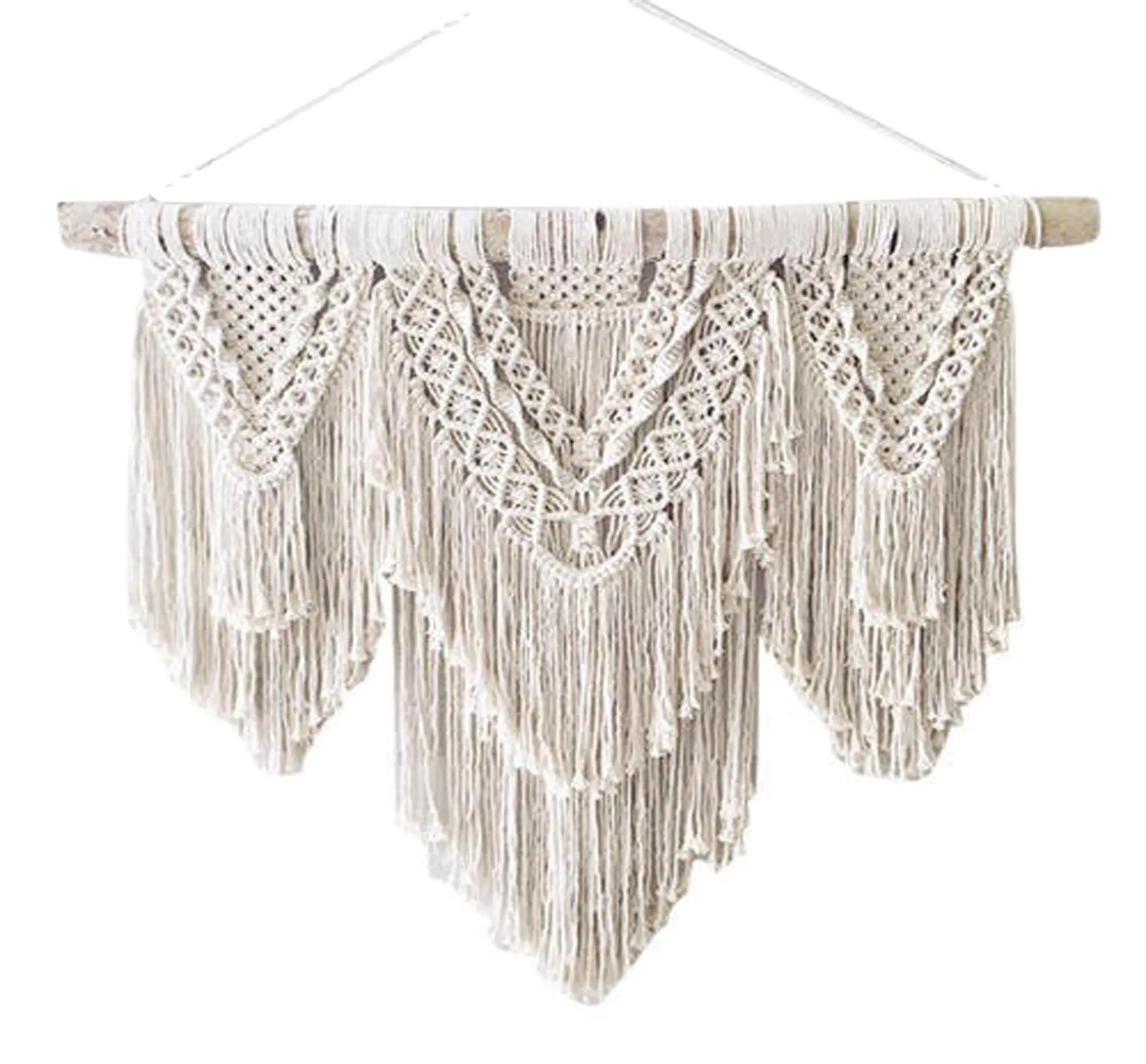 Macrame parede arte decoração de casa, de malha, trabalho, decoração para sala de estar, quarto, pendurado na parede