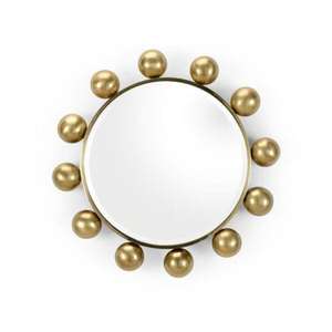 Grand miroir de courtoisie à monture pour miroir mural décoratif pour salon prix de gros miroir mural en métal à bas prix - Product Image 6