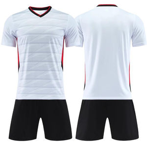Maillots de football personnalisés pour les équipes OEM ensemble d'uniformes de football vêtements de championnat avec prix d'usine en gros - Product Image 1