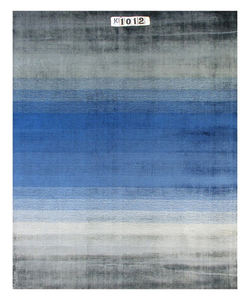 High Quality <b>Hand</b> Woven Bamboo Silk Carpet Handcrafted in India for Living Area Rug - Product Image 3