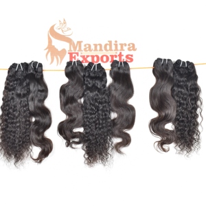 Extensiones de Cabello Humano Indio 100% Natural de la Mejor Calidad, Rizado, Doble Trama a Máquina, Paquetes de Fusión, Suministro Directo al por Mayor, Confiable - Product Image 5