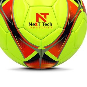 Next Tech Nuevo estilo Fútbol Tecnología híbrida Balón de partido profesional Material de textura de TPU Diseño personalizado y logotipo personalizado - Product Image 5