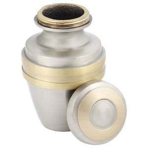 El mejor vendedor, urnas de cremación de latón para cenizas humanas y bolsa de terciopelo gratis del proveedor de la India - Product Image 5