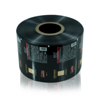Film laminé d'emballage alimentaire personnalisé rouleau d'emballage flexible en plastique imprimé film rouleau d'emballage laminé