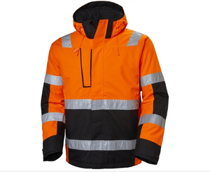 High Quality Customized Logo Hi Vis Work Wear Construction <b>Worker</b> Safety <b>Jacket</b> for Work Use - Product Image 1