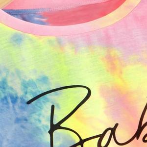 New Arrival <b>T</b>-<b>shirt</b> For <b>Women</b> New Arrival Summer Cotton <b>T</b> <b>shirts</b> <b>Tie</b> <b>Dye</b> Custom Logo Hot Sale <b>T</b> <b>shirts</b> For <b>Women</b> - Product Image 5