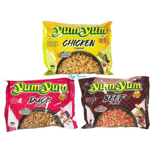 Suministro de fábrica Yum Fideos de pollo instantáneos 90x60g Venta caliente Paquete a granel Comida rápida Delicioso sabor Snack instantáneo al por mayor - Product Image 3