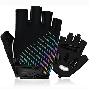 Hot Selling Antislip Fitness Handschoenen Half Vinger Ademende Sport Fietshandschoen Voor Gym Wandelen En Fietsen