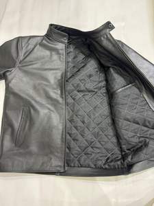 เสื้อแจ็คเก็ตหนังวัวแท้สั่งทำพิเศษ พร้อมโลโก้และสีที่กำหนดเองได้ มีทุกขนาด - Product Image 5