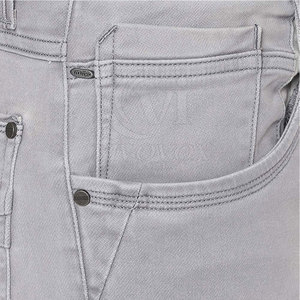 Pantalones Vaqueros Negros de Estilo Vintage Lavado Personalizado por el Fabricante OEM, Pierna Ancha con Múltiples Bolsillos, 100% Algodón, Ropa Urbana Cómoda para Hombre - Product Image 5