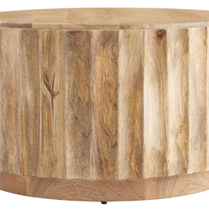 Hand Carved Solid Wood Base Coffee <b>Table</b> <b>Rustic</b> Modern <b>Farmhouse</b> Design Adjustable Height Living Room Furniture Flower Vase Home - Product Image 3