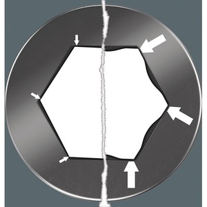 Juego de Llaves Hexagonales de 9 Piezas WERA 950 SPKL/SM N SB con Cabeza Esférica, Codificadas por Colores, SW 1.5-10 mm, Soporte de Plástico - Product Image 4