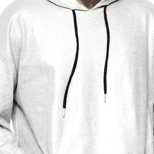 Nouvel arrivage de sweats à capuche streetwear surdimensionnés pour hommes Logo personnalisé Manches longues brodées Design 100% coton écologique - Product Image 5