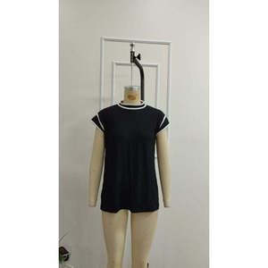 Blusa de Viscosa de Manga Corta y Cuello Redondo para Mujer de Jane, Corte Regular Informal, Top Básico para Uso Diario, Suave y Transpirable - Product Image 6