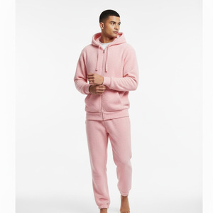 Survêtement en polaire pour hommes Fournisseur d'usine OEM Vente en gros Tenue de gym élégante sur mesure Formation Jogging décontracté moderne à la mode - Product Image 5