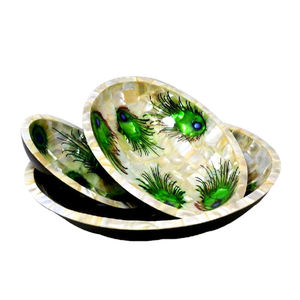 Round Wooden <b>Salad</b> <b>Serving</b> <b>Bowls</b> Using for Kitchen and Dinnerware Handmade Natural Acacia Wooden <b>Bowl</b> With Spoon Vintage Design - Product Image 2