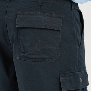 Pantalones cortos cargo de algodón para hombre al por mayor, pantalones cortos deportivos de alta calidad para senderismo, correr, pantalones cortos de verano informales con bolsillos y logotipo personalizado - Product Image 4