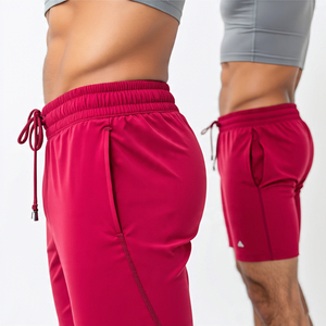 <b>Men's</b> Drawstring Waist <b>Compression</b> Athletic Summer <b>Shorts</b> Boys Yoga 2 In 1 Yoga <b>Shorts</b> <b>Men</b> - Product Image 3