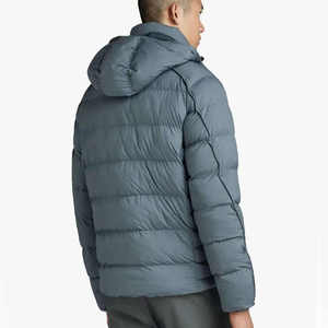Vente en gros Nouveau design de veste polaire chaude pour hommes de haute qualité en duvet de canard à capuche Veste épaisse pour hommes - Product Image 5
