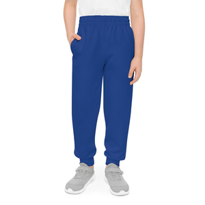 Pantalon de jogging léger et respirant de haute qualité, écologique, couleur bleu pour tout-petits, style décontracté de course à pied, style urbain, séchage rapide, uni - Product Image 4