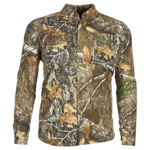 2025 Realtree Custom Camouflage Hunting Jacket Set Long Sleeve Button-Up Waterproof Polyester Outfit for Shooting & Tree <b>Stand</b> - Product Image 1