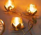 Precio al por mayor logotipo personalizado portavelas Pilar de Metal soporte de vela Mesa decorativa mejor calidad velas perfumadas palos - Product Image 3