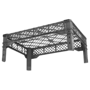 DPK43 Élégantes caisses et bols en plastique pour fleurs, assiettes pour arrangements stylés - 56x41x21cm, origine Turquie, usage alimentaire - Product Image 2