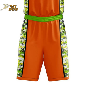 Shorts de basket-ball d'été pour hommes haut de gamme Collection tendance ensembles d'uniformes de basket-ball à sublimation certifiée BSCI nouveauté - Product Image 5