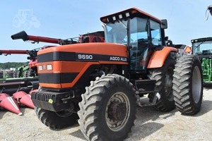 รถแทรกเตอร์ล้อ AGCO Allis 8610 มือสองสภาพดี ขับเคลื่อน 4 ล้อ 80 แรงม้า กำลังสูง ทนทาน เหมาะสำหรับงานเกษตร เครื่องจักรกลการเกษตรสำหรับงานหนัก - Product Image 3
