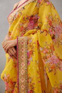 OEM Femmes Sarees Indienne Dernière Fête Porter Le Mariage Sari - Product Image 6